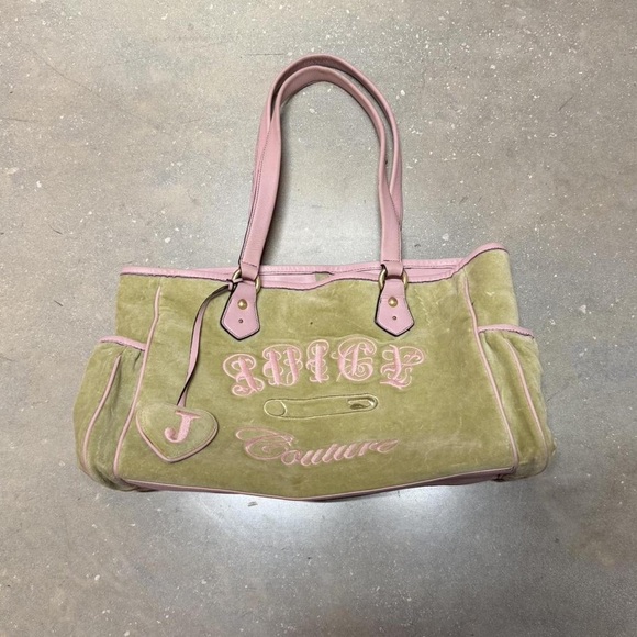 Juicy Couture Pink and Tan Baby Bag - Picture 3 of 4